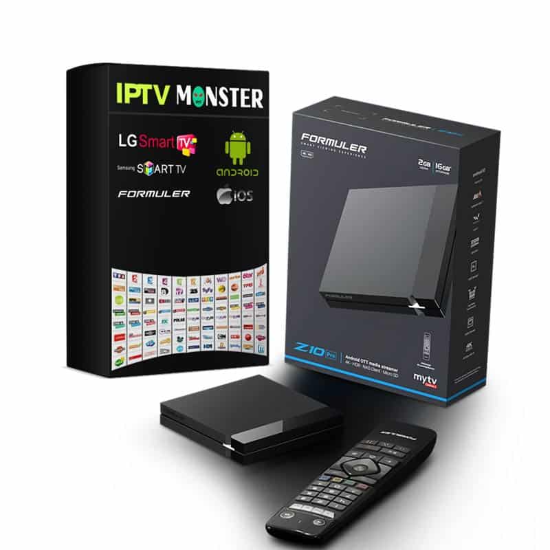 12 Månader IPTV + Formuler Z10 Pro